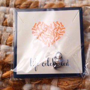 KEEP Collective Two Peas in a Pod Charm - silver